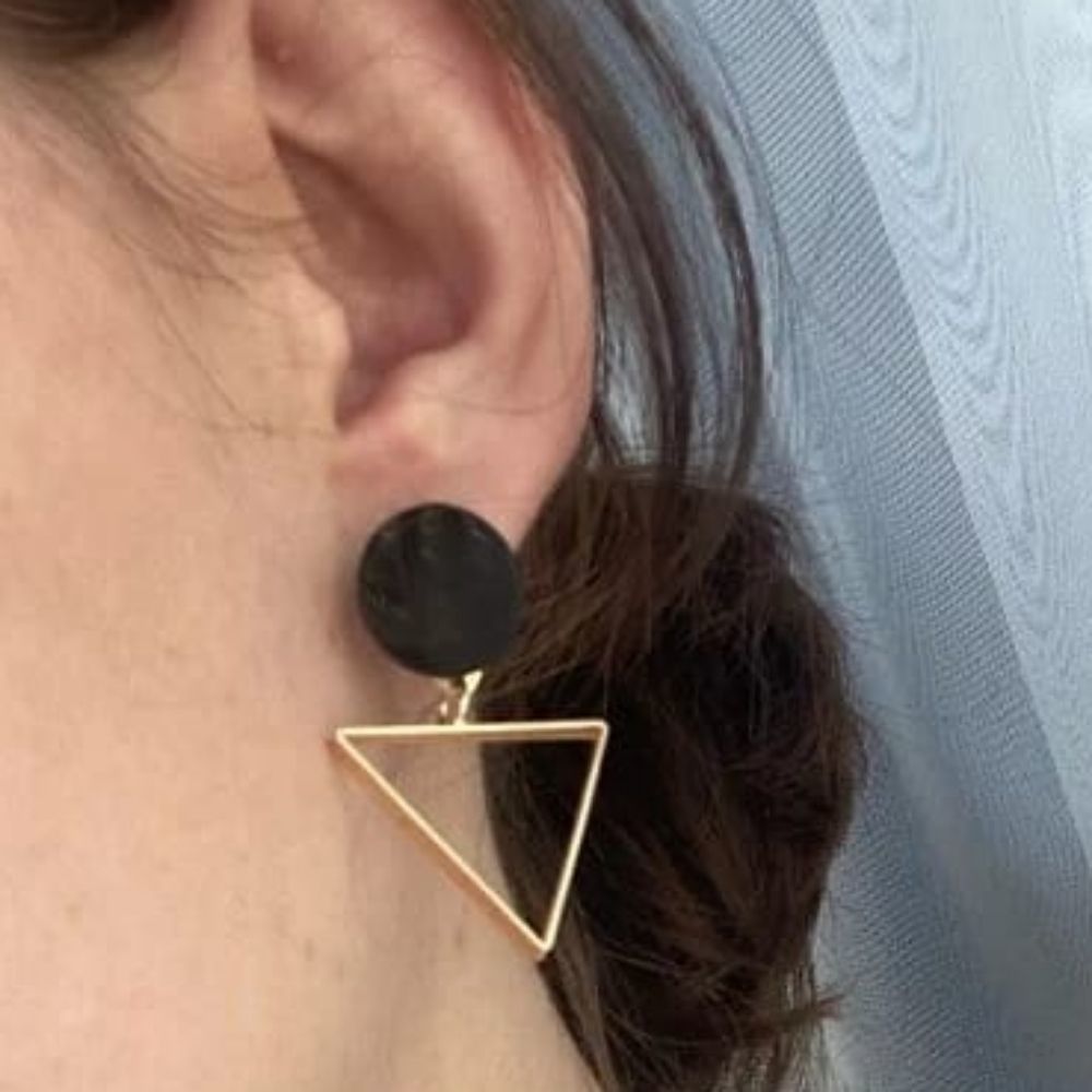 725 New Fashion Round Dangle Drop Korean Earrings
